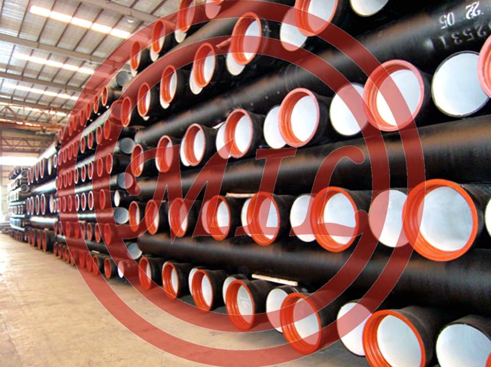 ISO 2531,EN 545,EN 598,BS 4772,AS 2280 Tyton Type Ductile Iron Pipe