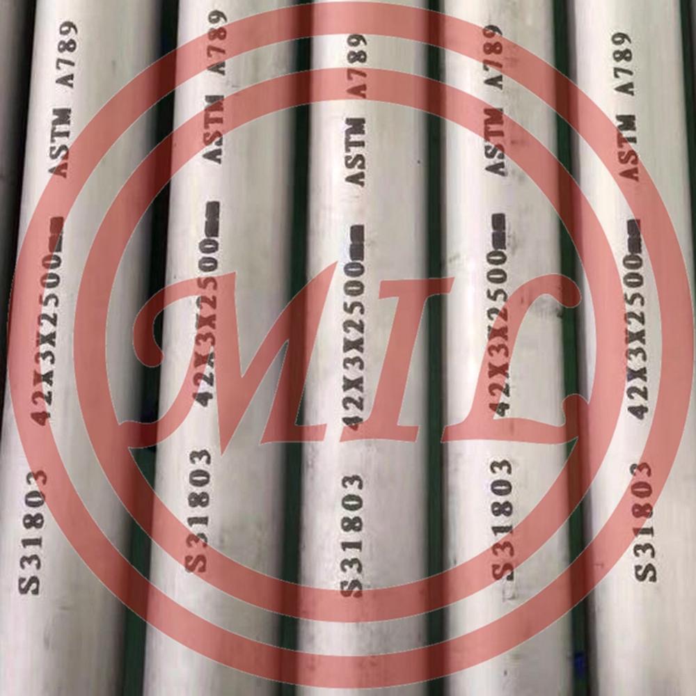 ASTM A789 S31803 Duplex Seamless Stainless Tube