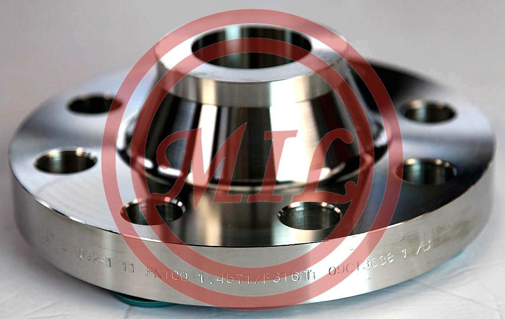 EN 1092-1 1.4571-F316L Welding Neck Forged Stainless Steel Flange