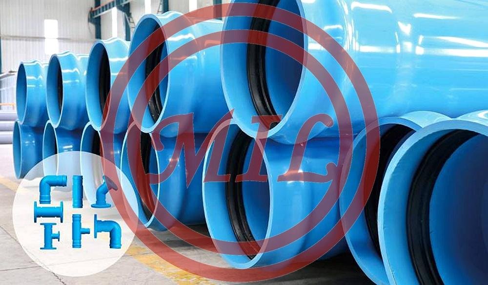 Blue PVC/UH Pipe Plastic PVC Pipe For Potable Water