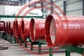 EN 12842, ISO 16631 Ductile Iron Pipe with FBE Coating+Cement Lining