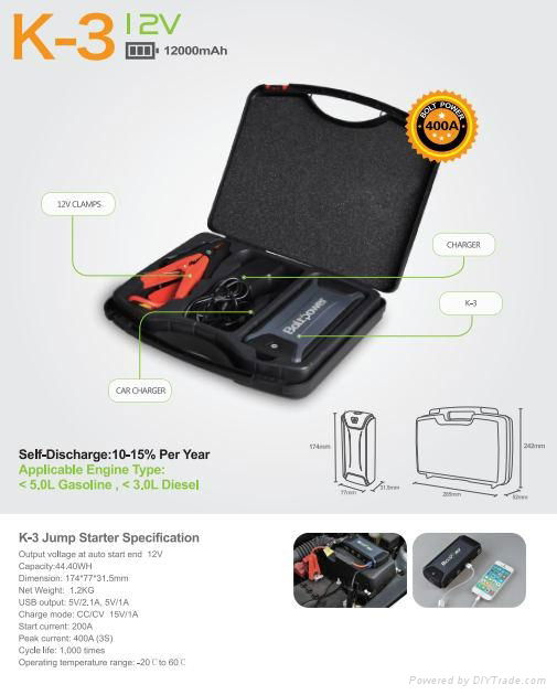 K3 JUMP STARTER 3