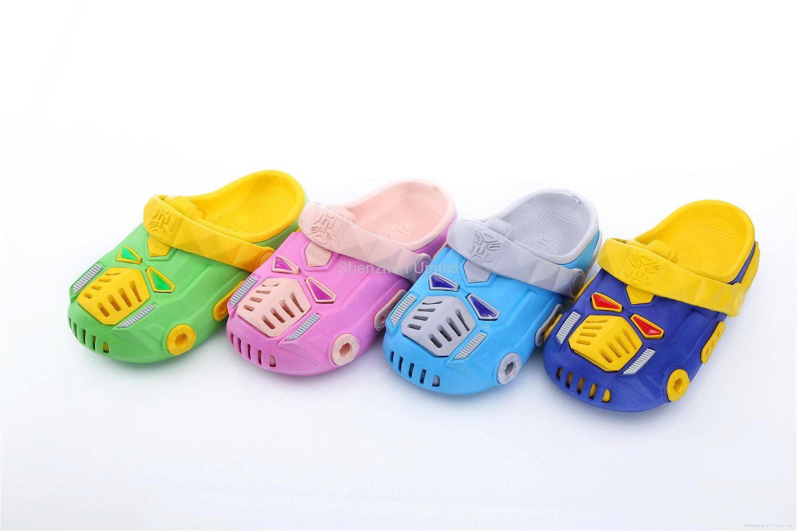 2015 latest design hot sale Transformers children EVA slippers EVA shoes 2