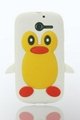 Penguin white phone case 1