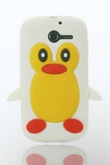 Penguin white phone case