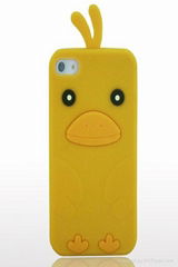 chicken yellow phone case