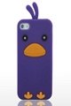 chicken  purple phone case