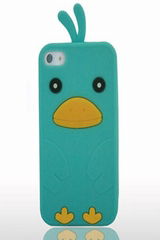 chicken  skyblue phone case