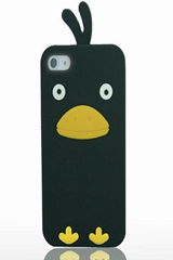 chicken  black phone case