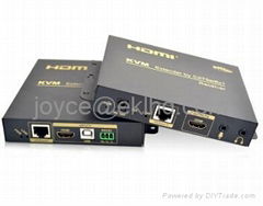 HDMI kvm extender HDMI and USB up to 330 feet (100 meters) over a single CAT5E/6