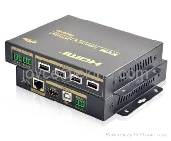 HDMI kvm extender HDMI and USB up to 330 feet (100 meters) over a single CAT5E/6 2