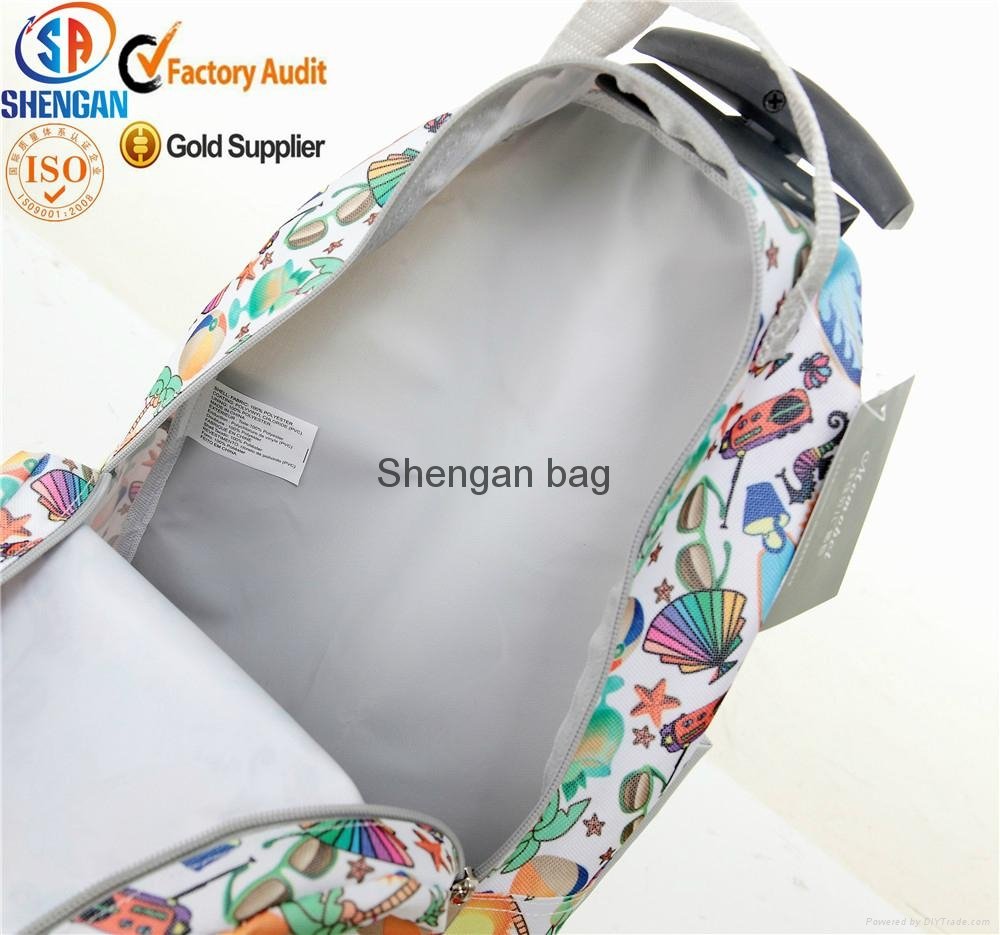 600D polyester printing cheap school trolley bags for boy school trolley backpac 3