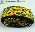 colorful heat transfer printing 210D folding shopping bag for promotion item 4