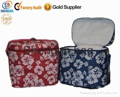 hawaii printing flower cooler bag lunch bag picnic bag 3