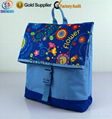 high quality nylon kids school bag