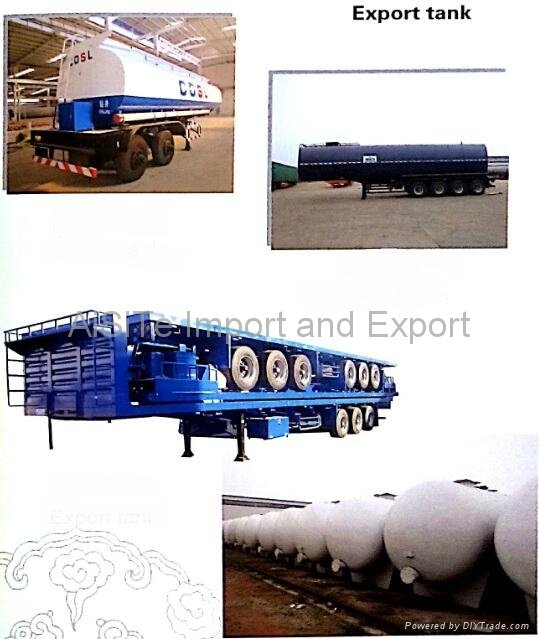 LNG trailer and Oil tank Truks 3