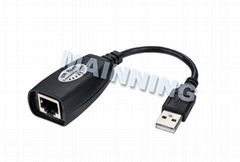 USB EXTENDER Via CAT5E