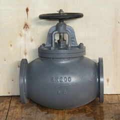 Marine Cast Iron Globe Valve JIS F7307 10k