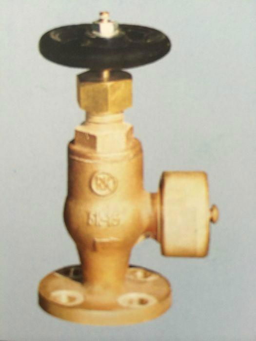 Marine Bronze Angle Hose Valve JIS F7334B 5k/10k