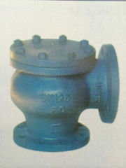 Marine Cast Iron Lift Check Angle Valve JIS F7359 5K