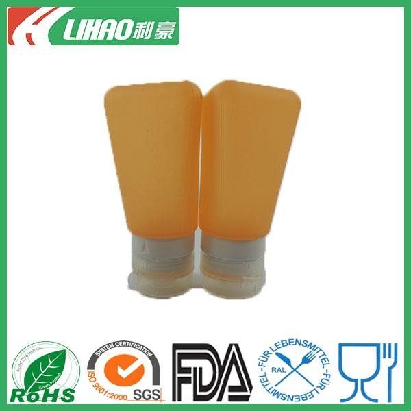 silicone bottle for travel use 2