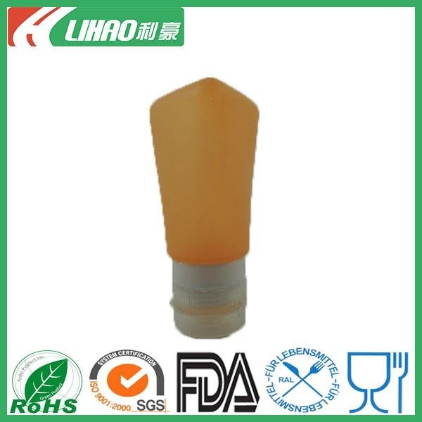 silicone bottle for travel use 3