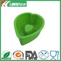 heart shape silicone cake mould