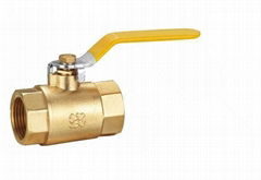 Brass Material Straight Through Ball Valve