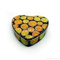 heart shaped Valentine tin packaging box 4
