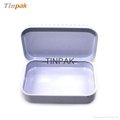 small hinged medical tin box supplier 4
