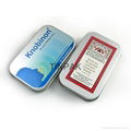 small hinged medical tin box supplier 2