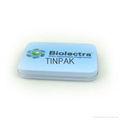 small rectangular card holder tins with high quality