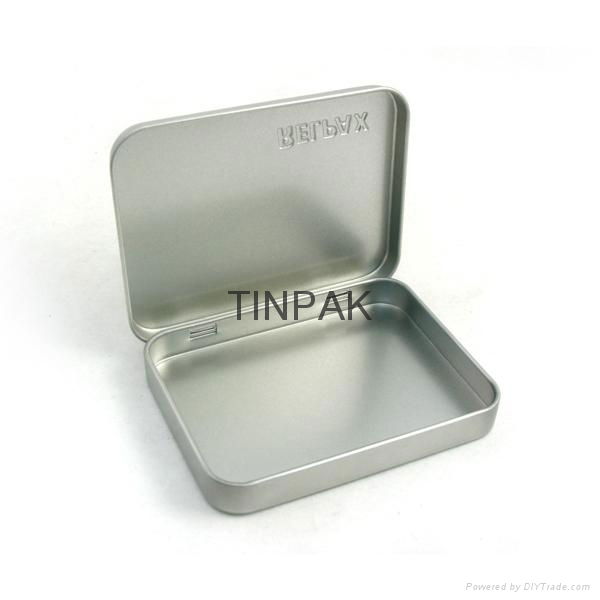small rectangular card holder tins with high quality 4