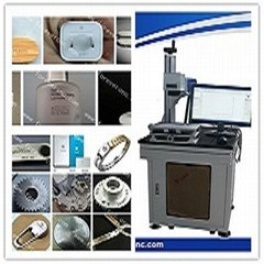 10W Metal Portable Fiber  laser Marking Machine 