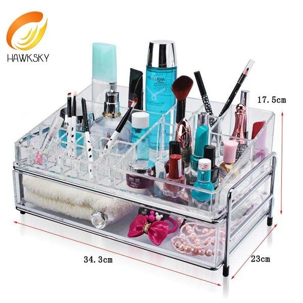 Acrylic display case Makeup storage containers Acrylic display case wholesale 
