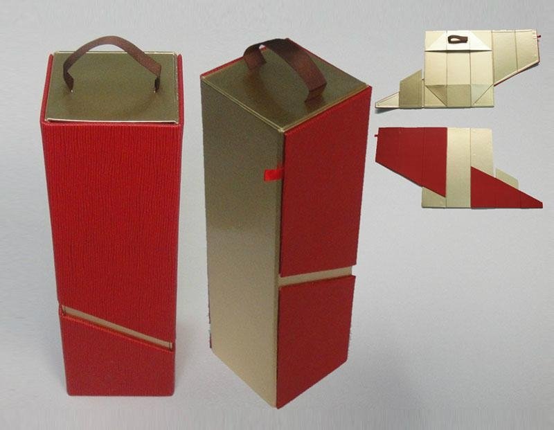 Wine boxes cardboard wine boxes personalized wine box wholesale 2