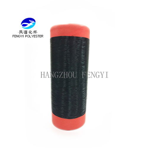 polyester twisted FDY yarn label yarn