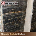 NMJ162 - Black & Gold Marble 1