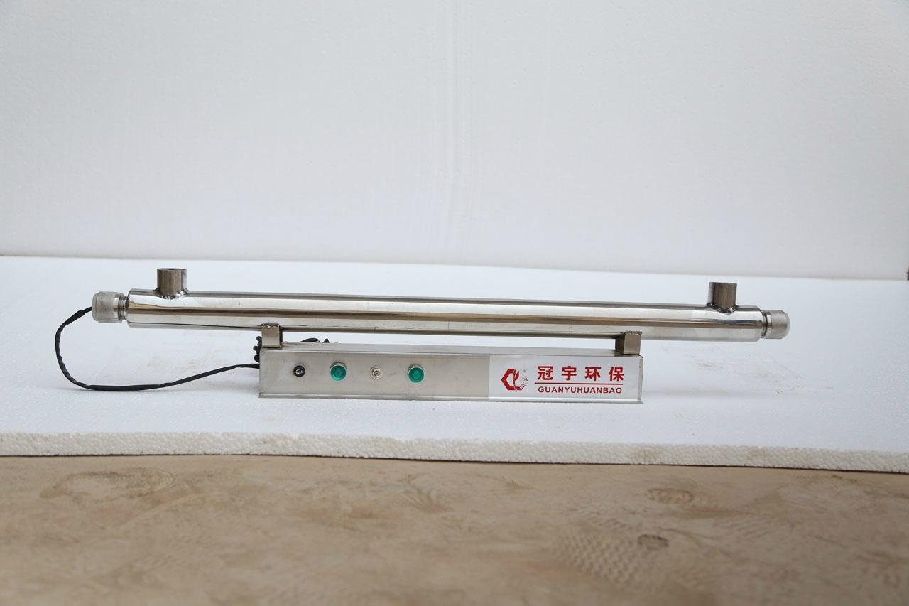 Factory Price! high performance UV water sterilizer with stainless steel shell 