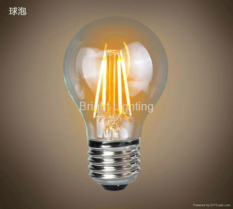 3 years warranty LED filament bulb with CE ROHS SAA　TUV 4