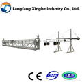 swing steel wire rope suspended platform 