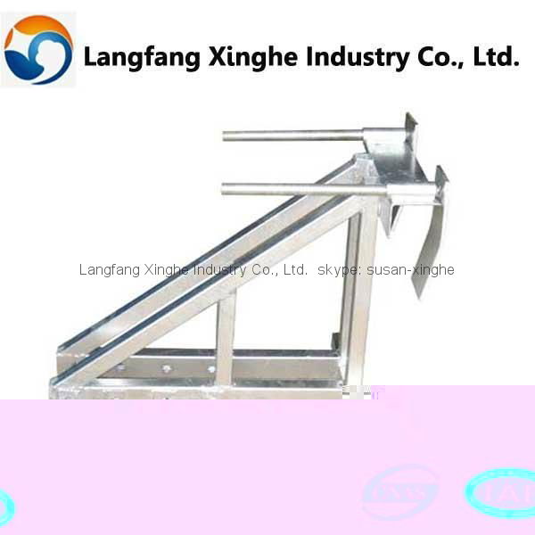 steel construction suspended platform manufacture in  4