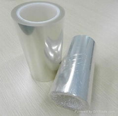 Double-layer antistatic silicone adhesive PET protective film