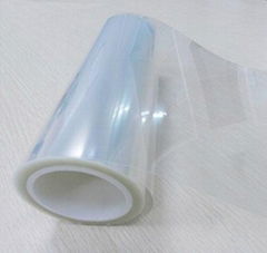 Double-layer in-process silicone adhesive PET  protective film