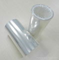 Double-layer in-processsilicone adhesive