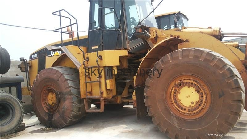 used 980G CAT  wheel loader with good condition