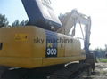 secondhand komatsu PC300-7 excavator  with high quality 1