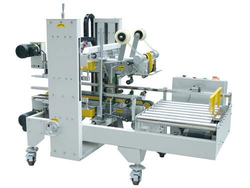 SEMI-AUTOMATIC SIDE AND CORNER SEALING MACHINE 