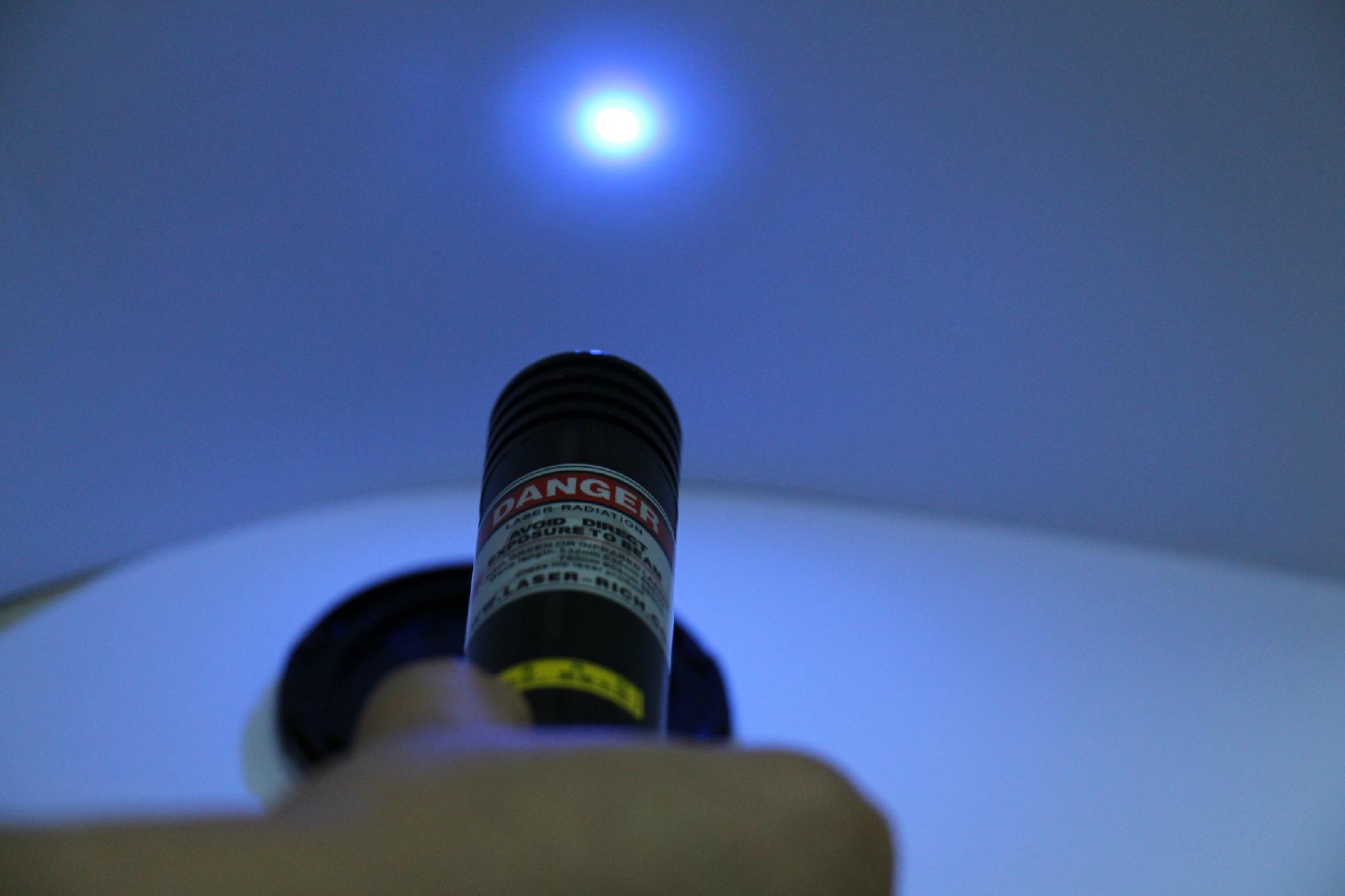 蓝紫光点状定位灯