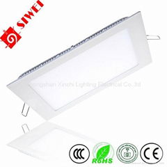 Good quality China ultra thin square led panel lighting 24w